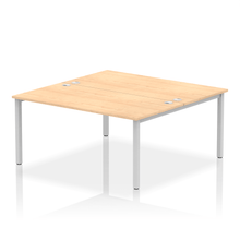 Load image into Gallery viewer, Dynamic Impulse 1600 Maple Silver Bench Desk
