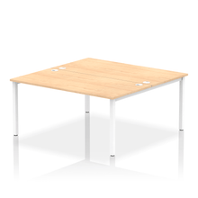 Load image into Gallery viewer, Dynamic Impulse 1600 Maple White Bench Desk
