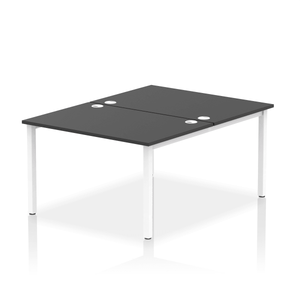 Dynamic Impulse 1200 Black White Bench Desk