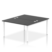 Load image into Gallery viewer, Dynamic Impulse 1400 Black White Bench Desk
