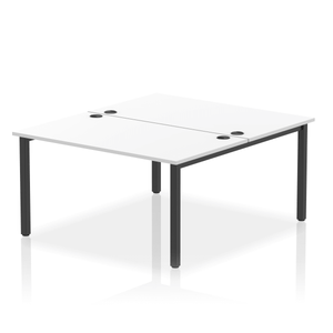 Dynamic Impulse 1400 White Black Bench Desk