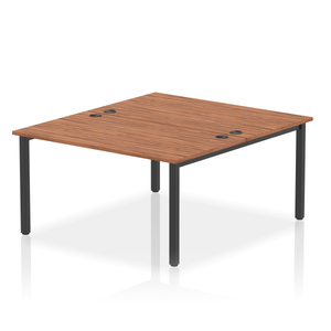 Dynamic Impulse 1400 Walnut Black Bench Desk