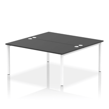 Load image into Gallery viewer, Dynamic Impulse 1600 Black White Bench Desk
