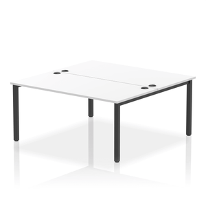 Dynamic Impulse 1600 White Black Bench Desk