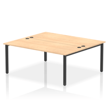 Load image into Gallery viewer, Dynamic Impulse 1800 Maple Black Bench Desk
