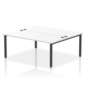 Dynamic Impulse 1800 White Black Bench Desk