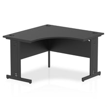 Load image into Gallery viewer, Compact Corner Desk Black
