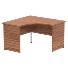 Load image into Gallery viewer, 120cm Walnut Corner Computer Desk
