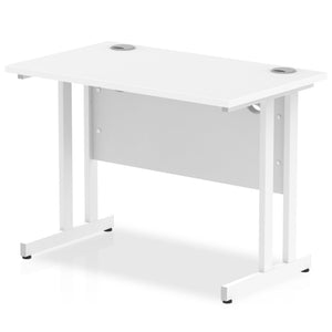 Impulse Slimline 1000 White Office Desk