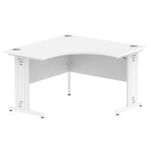 Load image into Gallery viewer, Compact Corner Desk White
