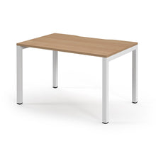 Load image into Gallery viewer, Connection 1200 White Beech Office Desk
