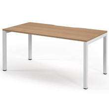 Load image into Gallery viewer, Connection 1600 White Beech Office Desk
