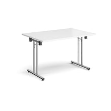 Load image into Gallery viewer, ProFold 1200 Chrome White Folding Desk
