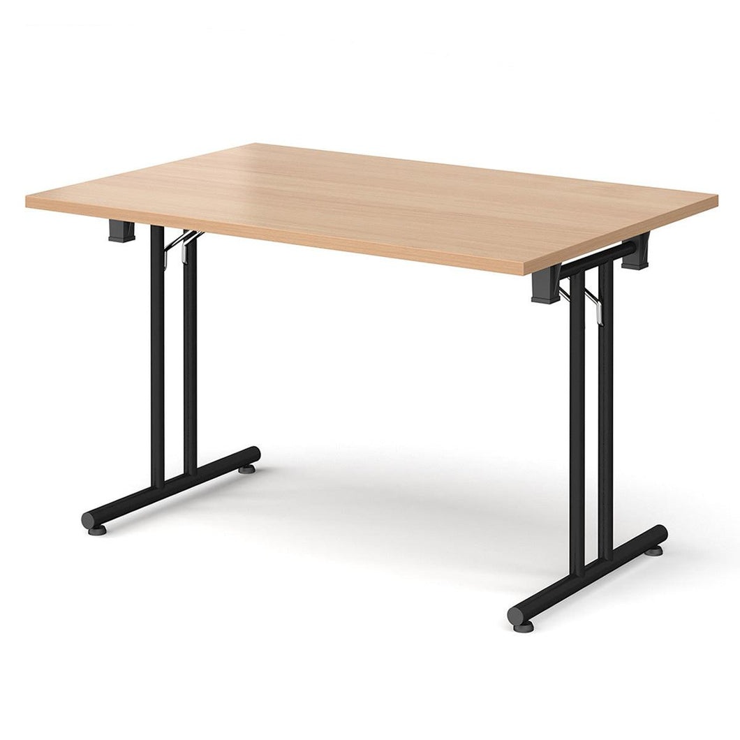 ProFold 1200 Black Beech Folding Desk