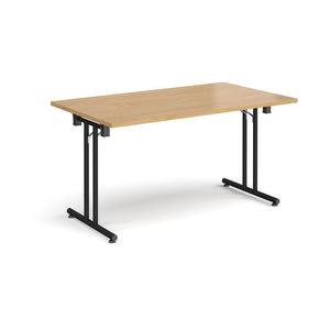 ProFold 1400 Black Oak Folding Desk