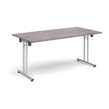 Load image into Gallery viewer, ProFold 1600 Silver Grey Oak Folding Desk
