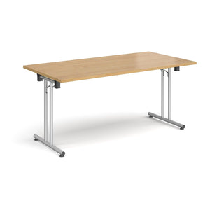 ProFold 1600 Silver Oak Folding Desk