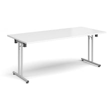 Load image into Gallery viewer, ProFold 1800 Silver White Folding Desk
